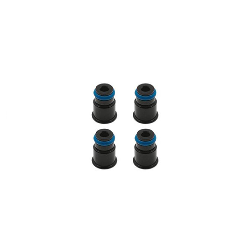 BLOX Racing 14mm Adapter Top (1/2in) w/Viton O-Ring & Retaining Clip (Set of 4) BLOX Racing