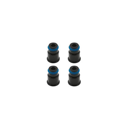 BLOX Racing 14mm Adapter Top (1/2in) w/Viton O-Ring & Retaining Clip (Set of 4) BLOX Racing