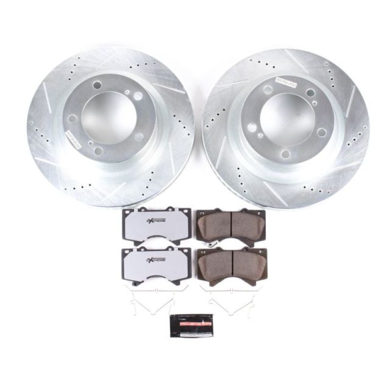 Power Stop 16-18 Lexus LX570 Front Z36 Truck & Tow Brake Kit - eliteracefab.com