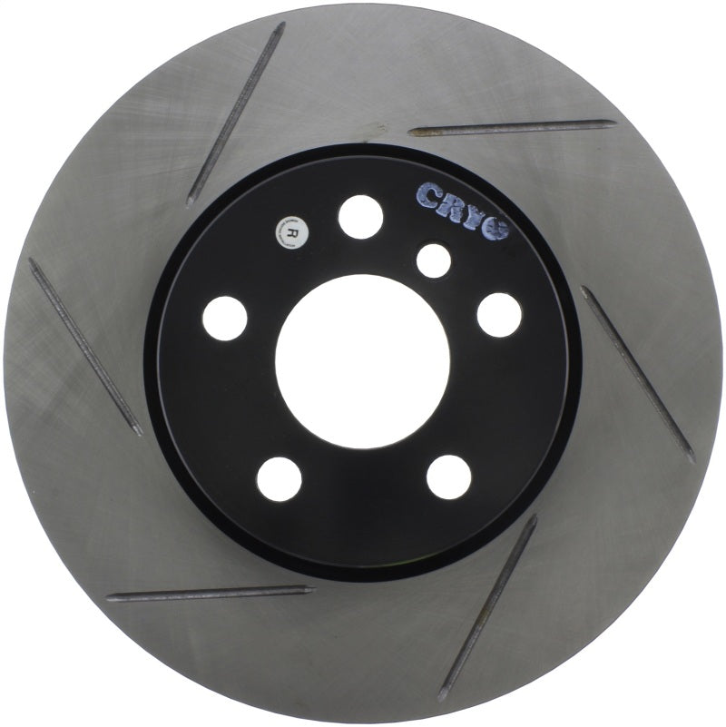 StopTech Sport Slotted 14-18 Mini Cooper Front Right Rotor Stoptech