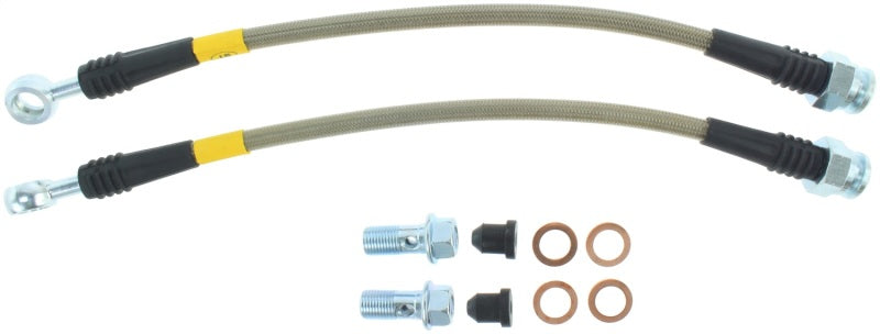 StopTech 2016 Mazda Miata Stainless Steel Rear Brake Lines - eliteracefab.com