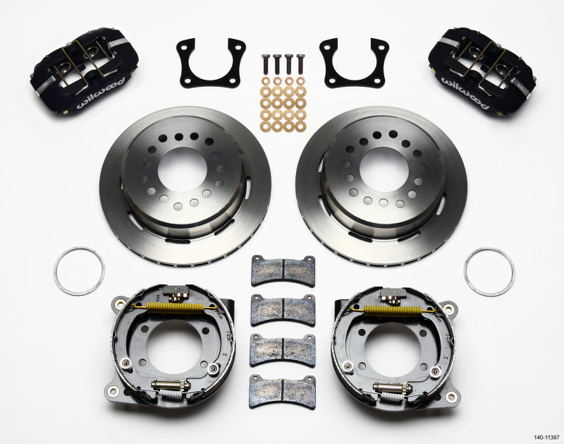 Wilwood Dynapro Low-Profile 11.00in P-Brake Kit 58-64 Olds/Pontiac Ends 2.81in Offset Wilwood