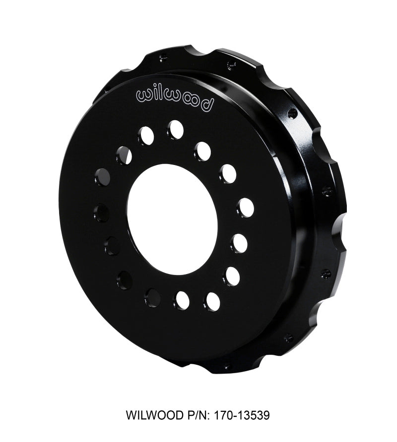 Wilwood Hat-Park Brake 1.54in Offset - Aluminum Multi-5 Lug - 12 on 8.75in Wilwood