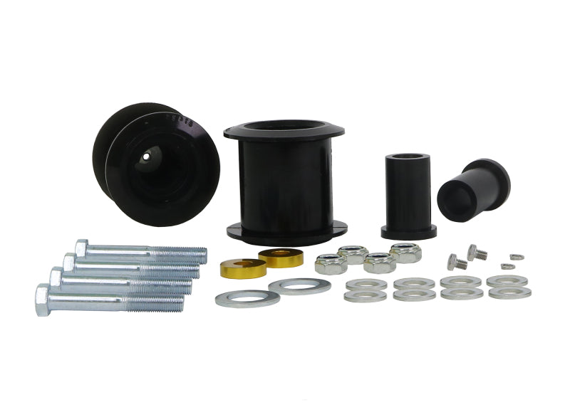 Whiteline 08+ Ford Focus / 04-09 Mazda 3 Front Anti-Lift/Caster - C/A Lower Inner Rear Bushing - eliteracefab.com