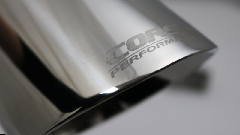 Corsa Single Universal 2.75in Inlet / 4in Outlet Polished Pro-Series Tip Kit CORSA Performance
