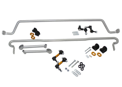 Whiteline 08-14 Subaru WRX / 11-14 WRX Front And Rear Sway Bar Kit - eliteracefab.com