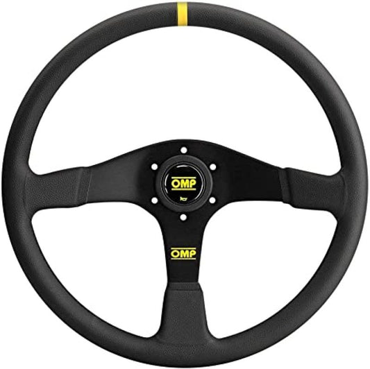OMP Velocita 380 Flat Suede Steering Wheel - Black – OD0-1987-071