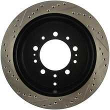 Load image into Gallery viewer, StopTech Slotted &amp; Drilled Sport Brake Rotor - eliteracefab.com