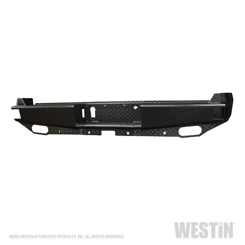 Westin 17-21 Ford F-250/350 HDX Bandit Rear Bumper - Black - eliteracefab.com