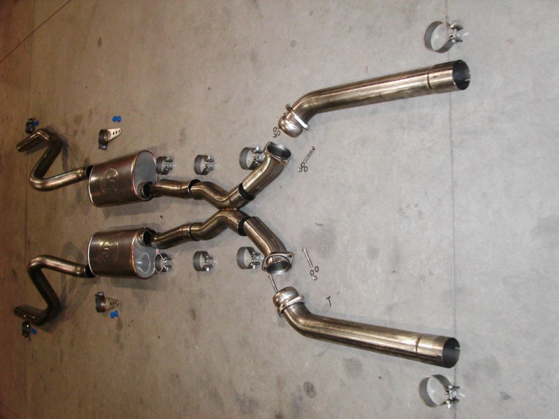 Stainless Works Chevy Chevelle Small/Big Block 1968-72 Exhaust 3in System with X-pipe Stainless Works