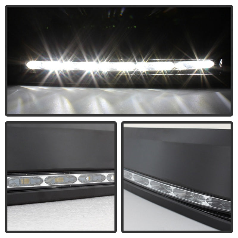 Spyder Toyota Tundra 07-13 Daytime LED Running Lights (XSP-X Model Look)wo/swtch Blk FL-DRL-TTU07-BK - eliteracefab.com