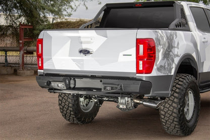 Addictive Desert Designs 2019 Ford Ranger Stealth Fighter Rear Bumper w/ Backup Sensor Holes Addictive Desert Designs