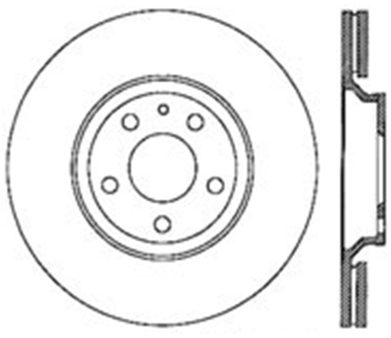 StopTech Drilled Sport Brake Rotor Stoptech