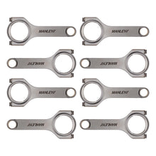 Load image into Gallery viewer, Manley Chevy Small Block 6.125in H Beam w/ ARP 2000 Connecting Rods - Set of 8