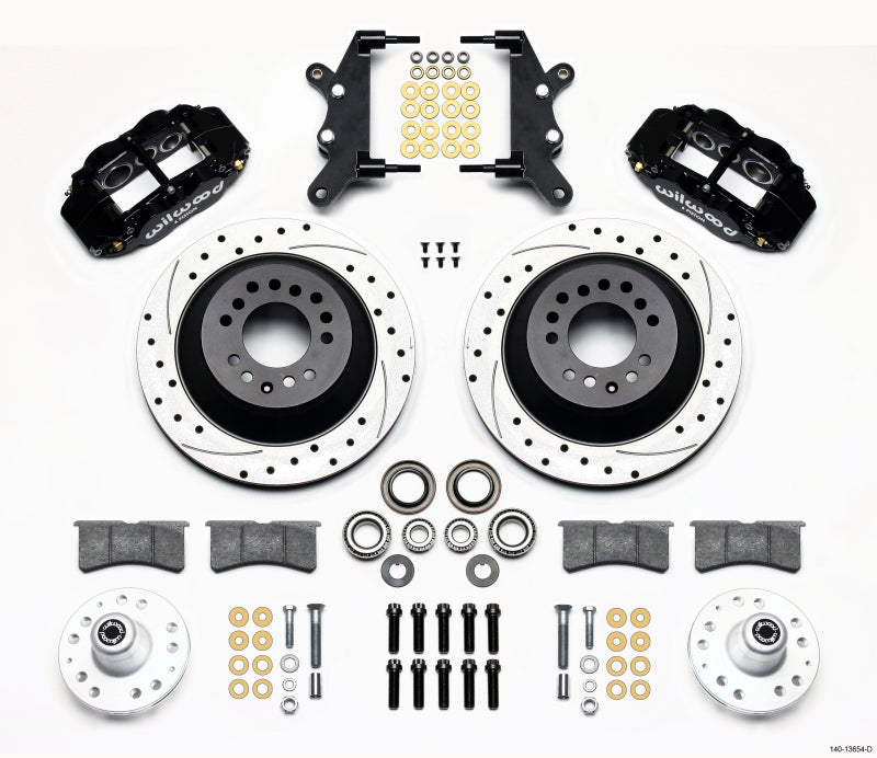 Wilwood Narrow Superlite 6R Front Hub & 1PC Rtr Kit 12.88in Dril 60-68 Ford / Mercury Full Size Wilwood