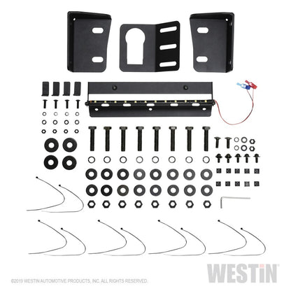 Westin 17-20 Ford F-150 Raptor Outlaw Rear Bumper - Tex. Blk Westin