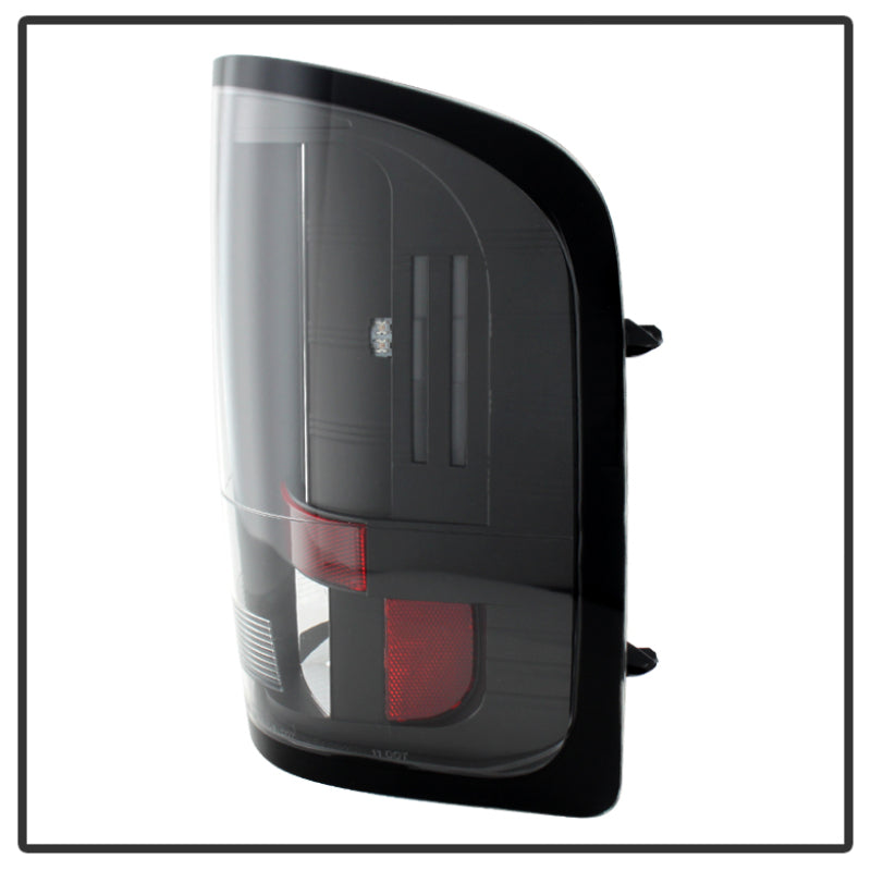 Spyder Chevy Silverado 07-13 LED Tail Lights Blk ALT-YD-CS07-LED-BK - eliteracefab.com