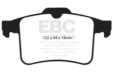 Load image into Gallery viewer, EBC 10-15 Jaguar XF 5.0 Supercharged (470) Redstuff Rear Brake Pads - eliteracefab.com