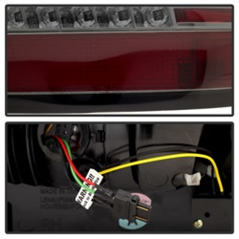 Spyder Pontiac Grand Prix 97-03 LED Tail Lights Smoke ALT-YD-PGP97-LED-SM - eliteracefab.com