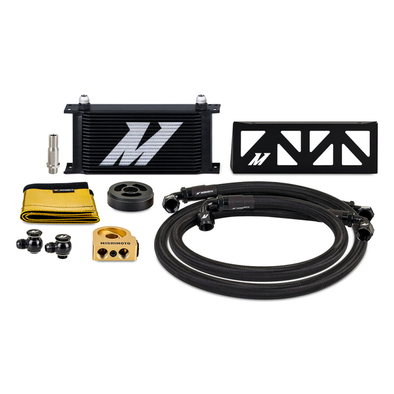 Mishimoto 22+ Subaru BRZ/Toyota GR86 Oil Cooler Kit Thermostatic - Black Mishimoto