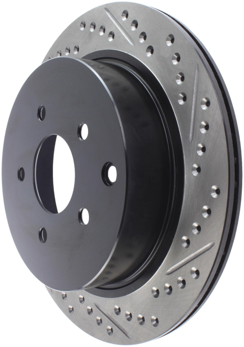 StopTech Slotted & Drilled Sport Brake Rotor - eliteracefab.com