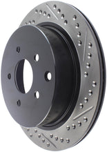 Load image into Gallery viewer, StopTech Slotted &amp; Drilled Sport Brake Rotor - eliteracefab.com