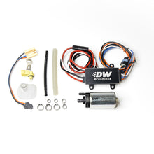 Load image into Gallery viewer, DeatschWerks DW440 440lph Brushless Fuel Pump w/ PWM Controller &amp; Install Kit 2015+ Ford Mustang GT - eliteracefab.com