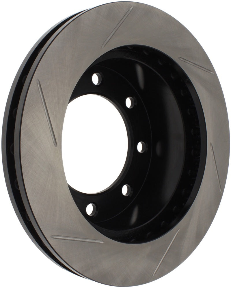 STOPTECH POWER SLOT 00-05 FORD EXCURSION / 01-04 F250 4WD FRONT LEFT SLOTTED ROTOR, 126.65086SL - eliteracefab.com