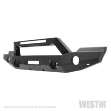 Load image into Gallery viewer, Westin 07-18 Jeep Wrangler JK WJ2 Full Width Front Bumper w/LED Light - Tex. Blk