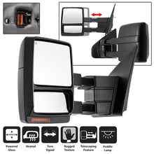 Load image into Gallery viewer, Xtune Ford F150 07-14 Power Heated Amber LED Signal Telescoping Mirror Left MIR-FF15007S-PWH-AM-L - eliteracefab.com