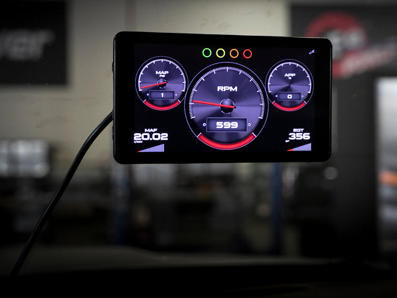 aFe AGD Advanced Gauge Display Digital 5.5in Monitor 08-18 Dodge/RAM/Ford/GM Diesel Trucks - eliteracefab.com