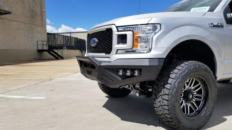 Road Armor 18-20 Ford F150 SPARTAN Front Bumper - Tex Blk - eliteracefab.com