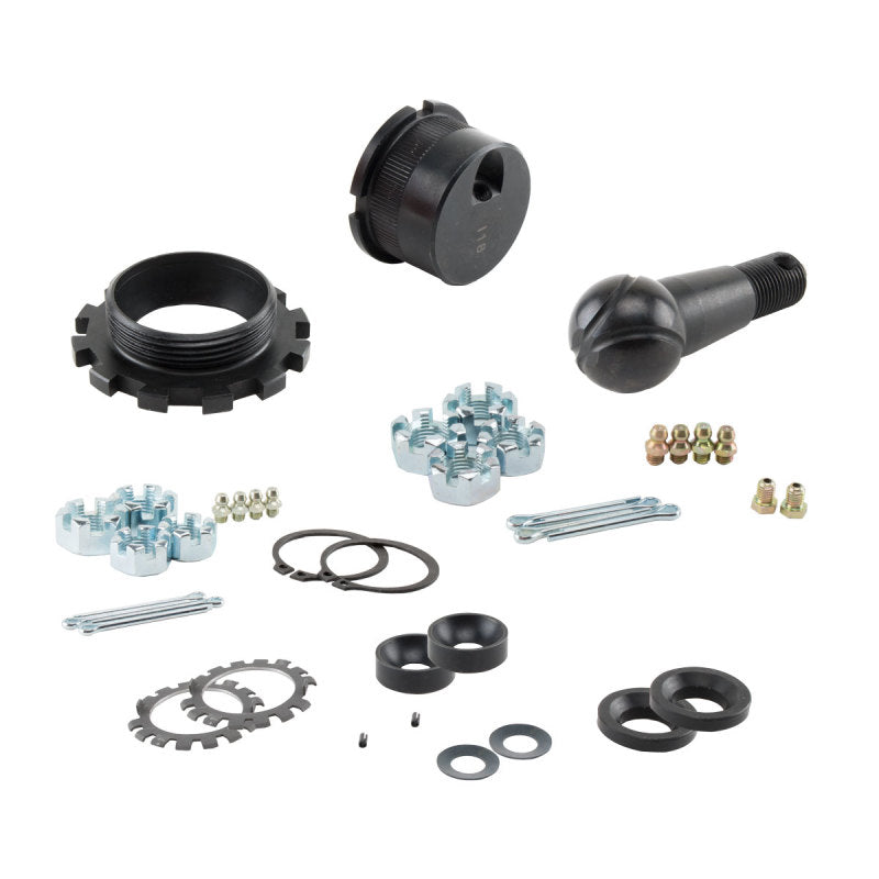 Synergy 03-13 Dodge Ram 1500/2500/3500 HD 4x4 Knurled Adjustable Ball Joint Kit - eliteracefab.com