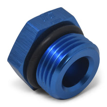 Load image into Gallery viewer, Russell Performance -8 AN Straight Thread Plug (Blue)