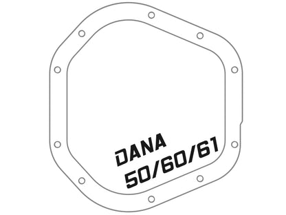 aFe Pro Series Dana 60 Front Differential Cover Black w/ Machined Fins 17-20 Ford Trucks (Dana 60) - eliteracefab.com