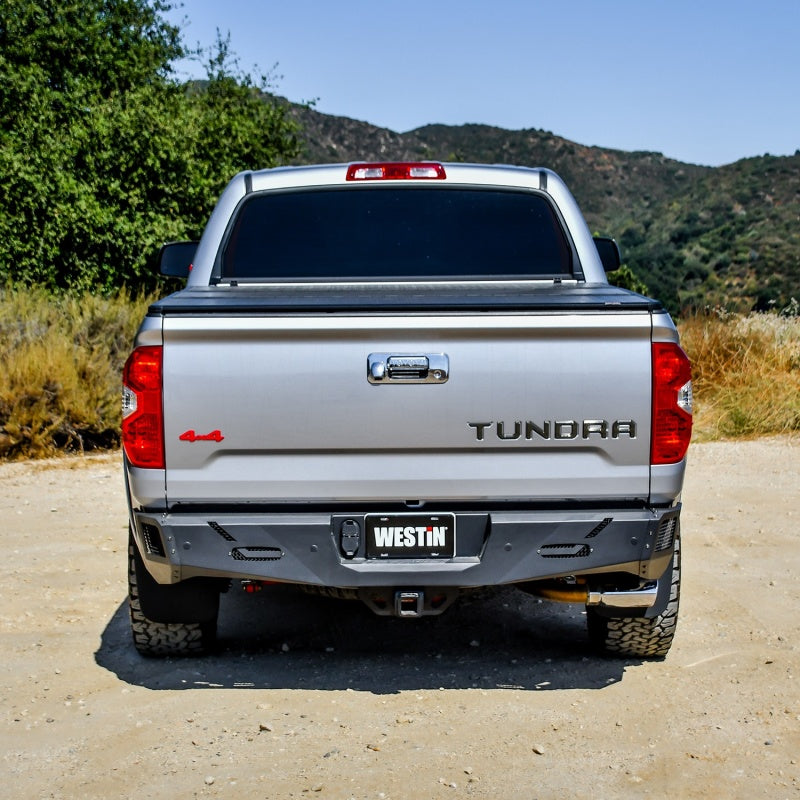 Westin 14-21 Toyota Tundra (Excl. Tundra w/Blind Spot Sys) Pro-Series Rear Bumper - Tex. Blk Westin