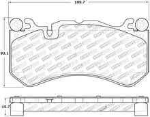 Load image into Gallery viewer, StopTech Mercedes Benz Front Performance Brake Pads - eliteracefab.com