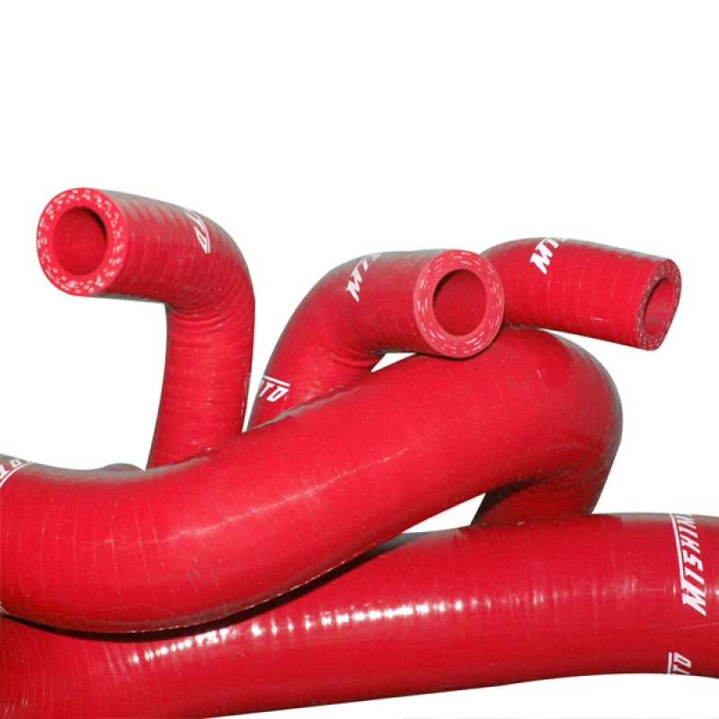 Mishimoto 86-93 Ford Mustang Red Silicone Hose Kit - eliteracefab.com