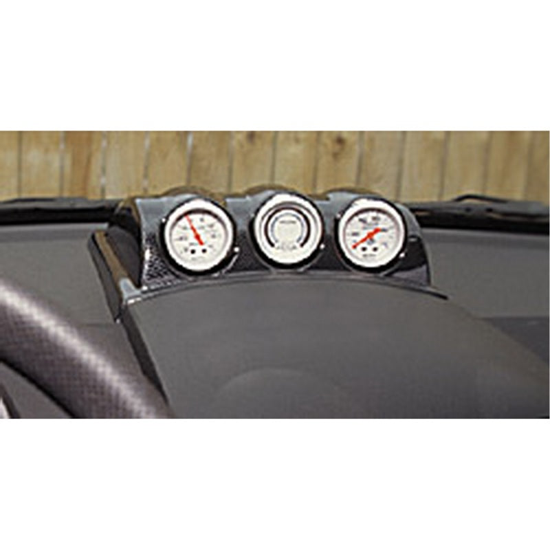 Autometer 98-10 VW Beetle 2-1/16in Triple Dash Top Gauge Mount 20009