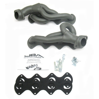 JBA 05-10 Ford F-Series 5.4L 3V 1-5/8in Primary Ti Ctd Cat4Ward Header JBA
