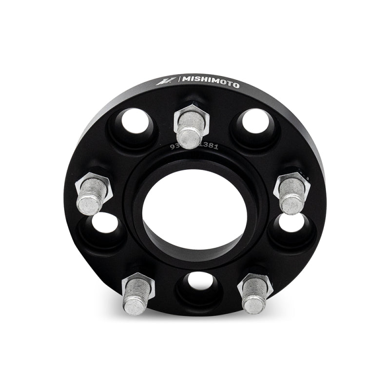 Mishimoto Wheel Spacers - 5X114.3 / 70.5 / 20 / M14 - Black - eliteracefab.com