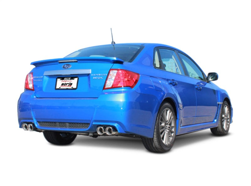 Borla 11-14 Subaru Impreza WRX/STI Sedan 4dr ATAK SS Catback Exhaust - eliteracefab.com