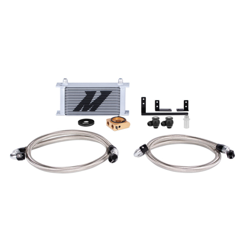 Mishimoto 2016+ Mazda Miata Thermostatic Oil Cooler Kit - Silver - eliteracefab.com