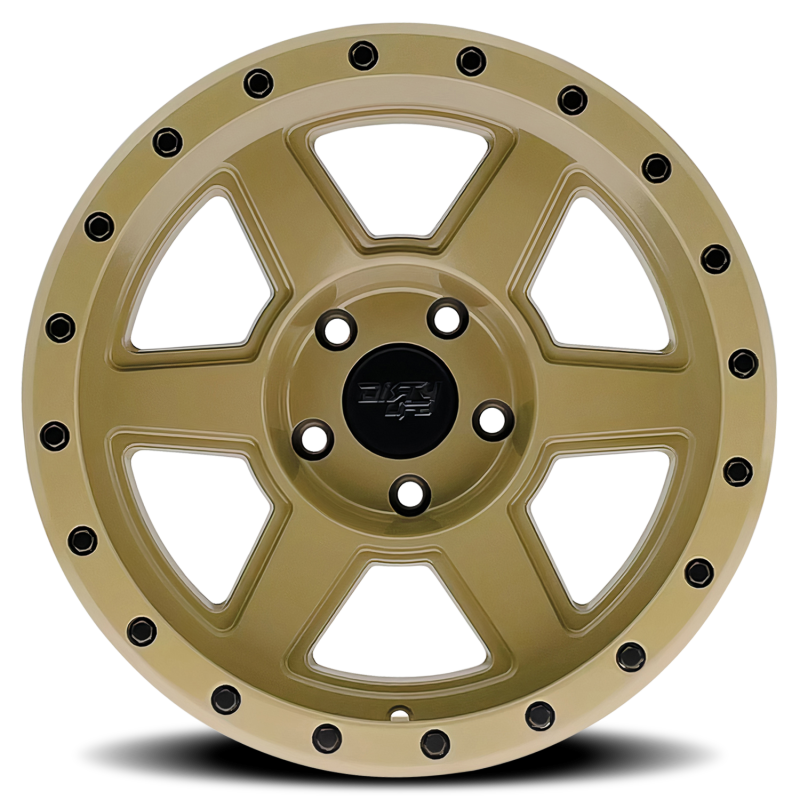 Dirty Life 9315 Compound 17x9 / 5x127 BP / -12mm Offset / 78.1mm Hub Desert Sand Wheel Dirty Life