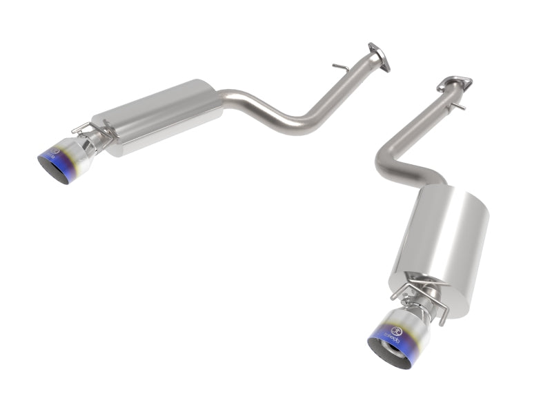 aFe Lexus IS350 14-22 V6-3.5L Takeda Axle-Back Exhaust System- Blue Tip aFe