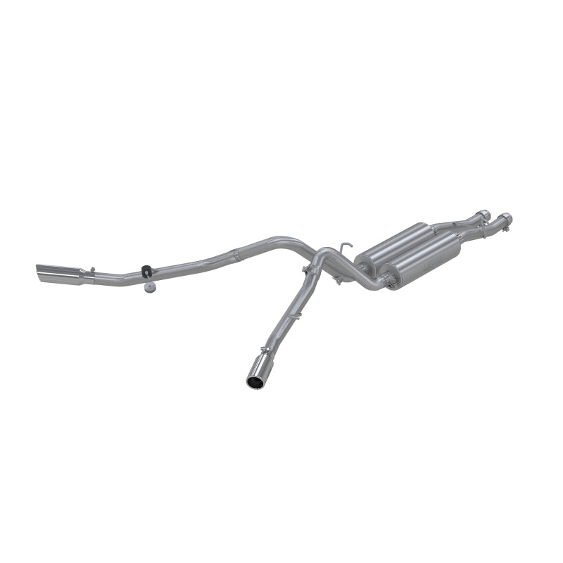 MBRP 2003-2007 Chev/GMC 1500 HD Classic 6.0L CC-SB Cat Back Dual Split Side - eliteracefab.com