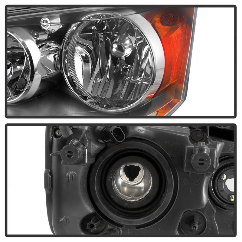 xTune 11-17 Dodge Grand Caravan OEM Style Headlights - Chrome (HD-JH-CHRTC08-AM-C) - eliteracefab.com