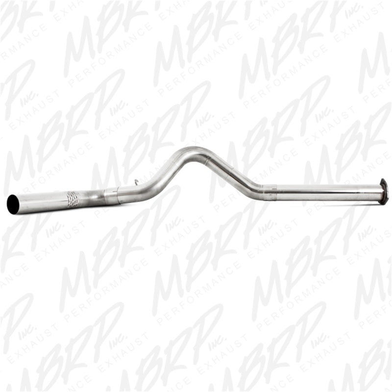 MBRP 07-10 Chevy/GMC 2500/3500 Duramax LMM 4in Filter Back Single Side T409 No Muffler - eliteracefab.com