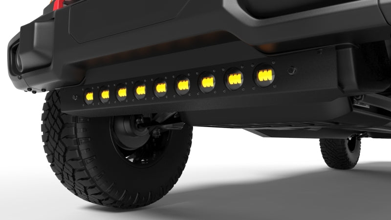 ORACLE Lighting 2019+ Jeep Wrangler JL / Gladiator JT Skid Plate w/ Integrated LED Emitters - Yellow - eliteracefab.com