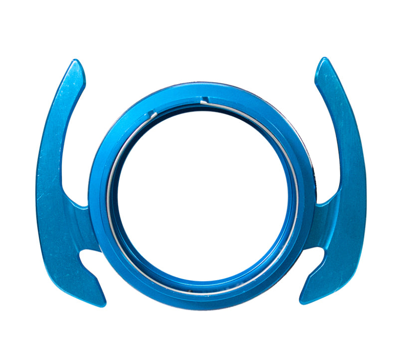 NRG Quick Release Gen 4.0 Blue Body Blue Ring with Handles - eliteracefab.com